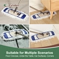 thumbnail image 4 of Eyliden Microfiber Dust Mops for Hardwood Floors Wet & Dry Cleaning, Sweeper with Total 2 Mop Pads, 4 of 9