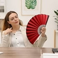 thumbnail image 6 of Elegant 8-Inch Folding Fan - Portable Handheld Fan for Weddings, Summer Outings, Fashion Accessory, Lightweight & Durable, Perfect Gift for Birthdays & Special Events, 6 of 6