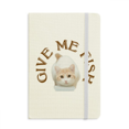 thumbnail image 1 of Carnet d'Amour pour Chat Poisson Séché Couverture Rigide en Tissu Journal Classique, 1 of 3