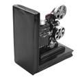 thumbnail image 4 of 4x Retro Camera Bookend Film Film Projecteur Argent Noir Projet de Bibliothèque, 4 of 7