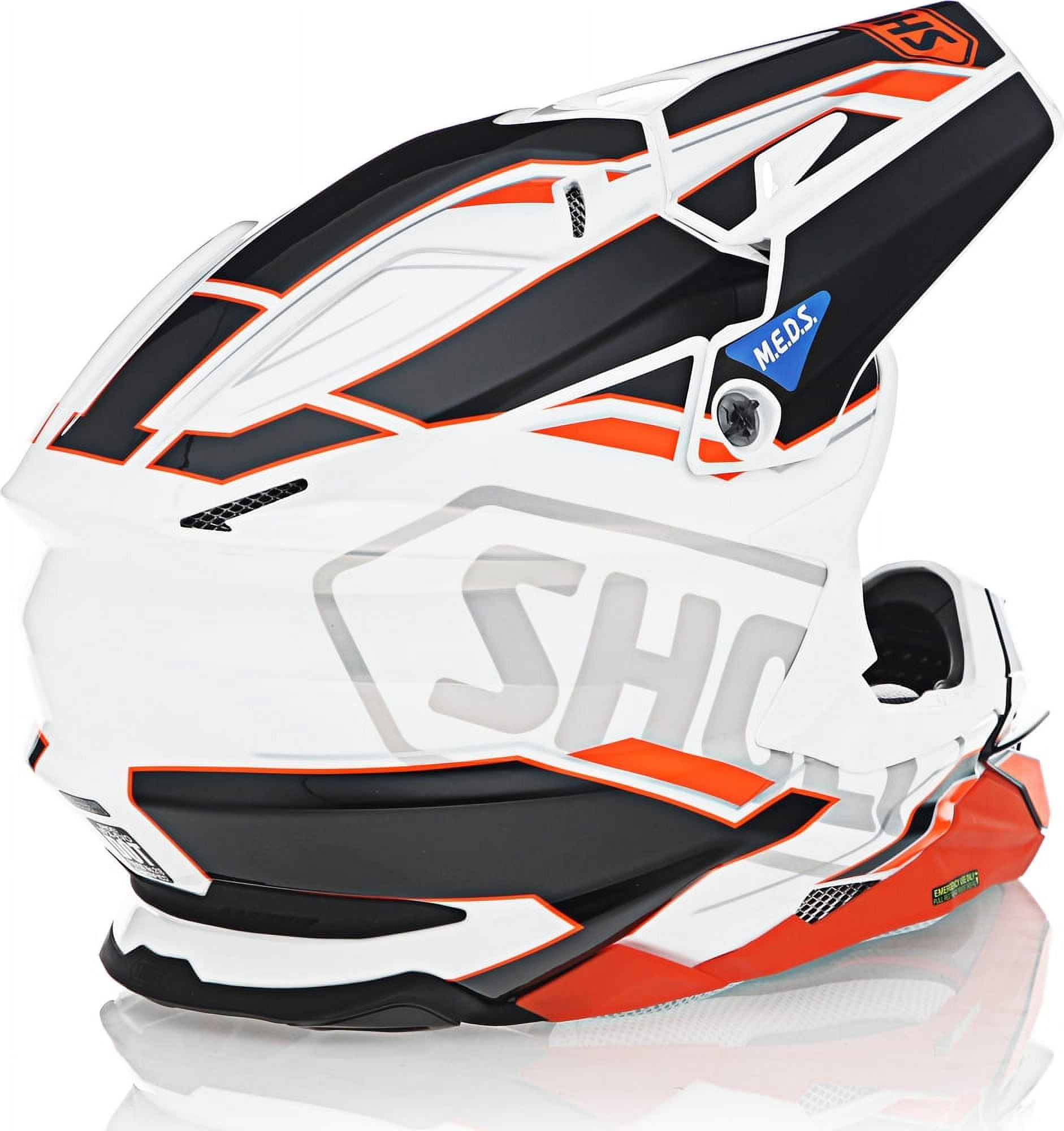 Shoei VFX-EVO Allegiant Helmet - TC-8 Black/White/Orange