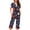 A08 Dark Blue, variant on JOANKDMI 2 Piece Sleepwear PJs Outfit Womens Cute Ghost Lightweight Spiderweb Print Pajama Costume for Halloween Party Roleplay Novelty Loungewear Suit Clothing, S-3XL