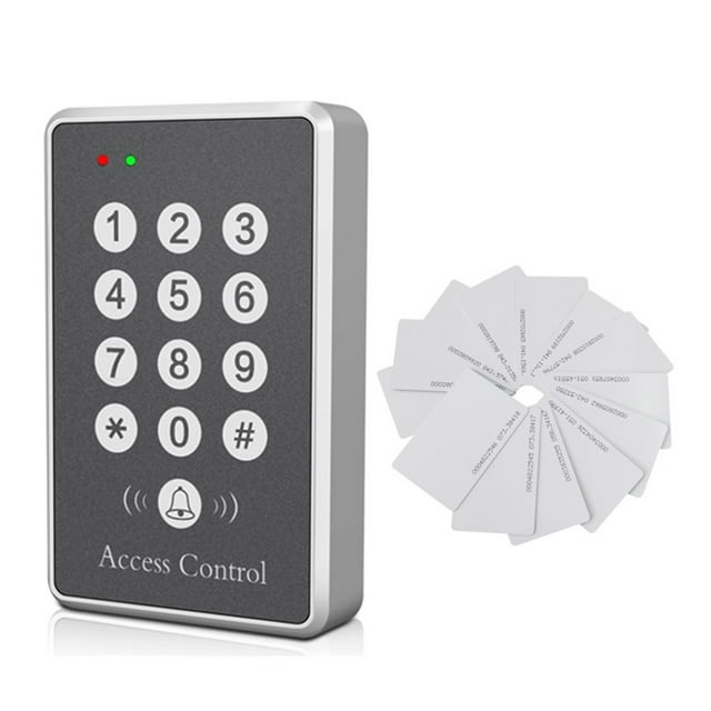 Dispositif de Contrôle d'Accès Machine Sécurité RFID Serrure de Porte d'Entrée de Proximité Clavier de Contrôle d'Accès