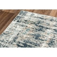 thumbnail image 4 of Alora Decor Glamour 7'10"x9'10" Ivory / Teal/Ivory / Teal Power-Loomed Area Rug, 4 of 7