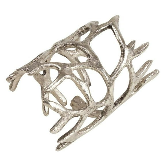 Saro Lifestyle Wrapped Antlers Napkin Ring (Set of 4)
