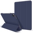 thumbnail image 1 of Magnetic Case for iPad Pro 11 2020, Ultra Slim Smart Magnetic Back,Trifold Stand Protective Cover with Auto Wake/Sleep for 2020 iPad Pro 11 inch(Navy), 1 of 6