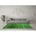 thumbnail image 3 of Ahgly Company Indoor Round Abstract Green Modern Area Rugs, 6' Round, 3 of 4