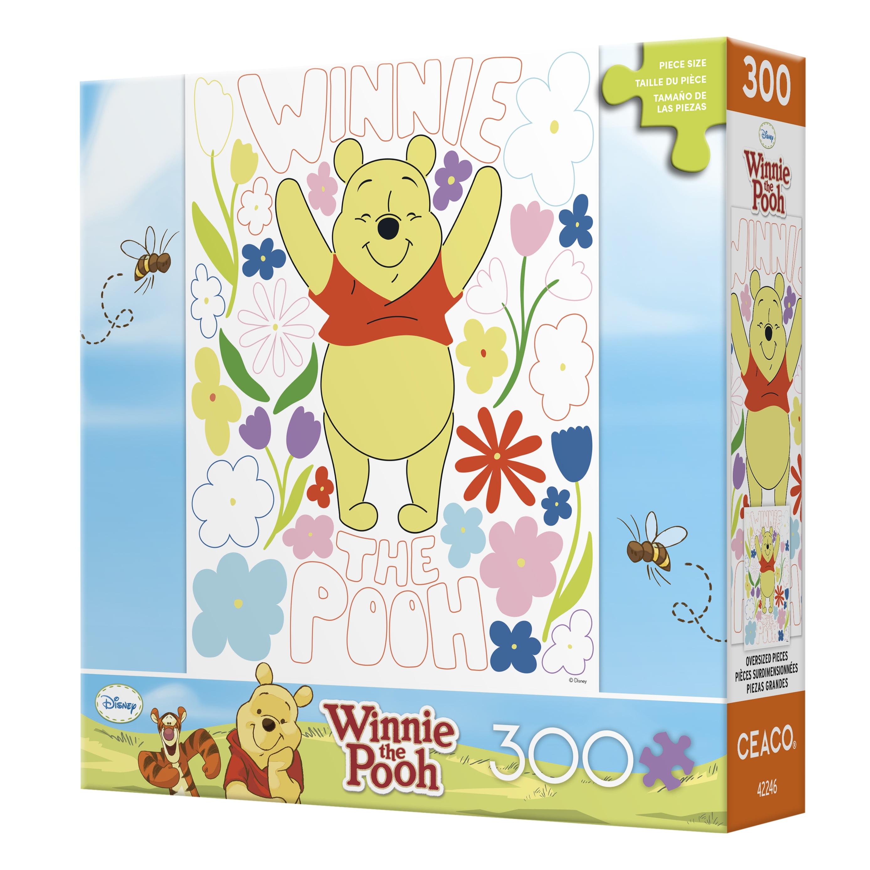 Ceaco 300 Piece Cozy Winnie the Pooh Interlocking Jigsaw Puzzle