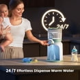 thumbnail image 4 of Calentador de biberones Momcozy, doble luz, 1,7 L, con dispensador de fórmula, 4 of 8
