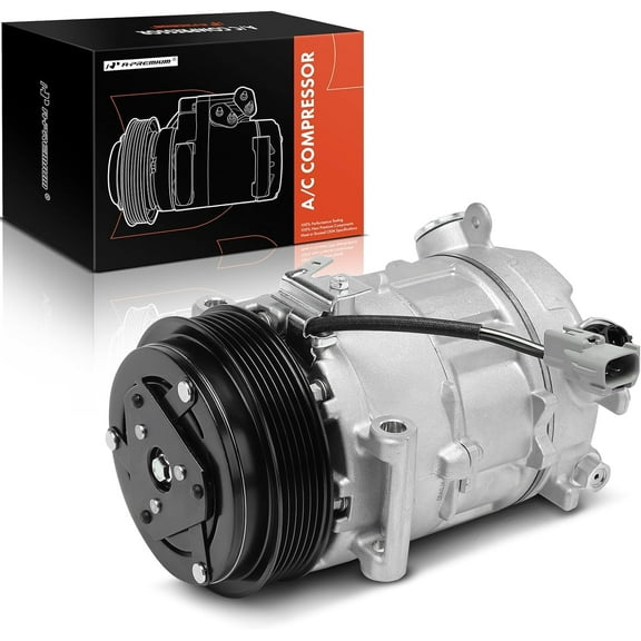 A-Premium Air Conditioner AC Compressor with Clutch Compatible with Jeep Cherokee 2.4L 2014-2021, Chrysler 200 2.4L 2015-2017