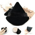 DFC 6pc Triangle Powder Puff Soft Powder Puffs For Face Powder Velour