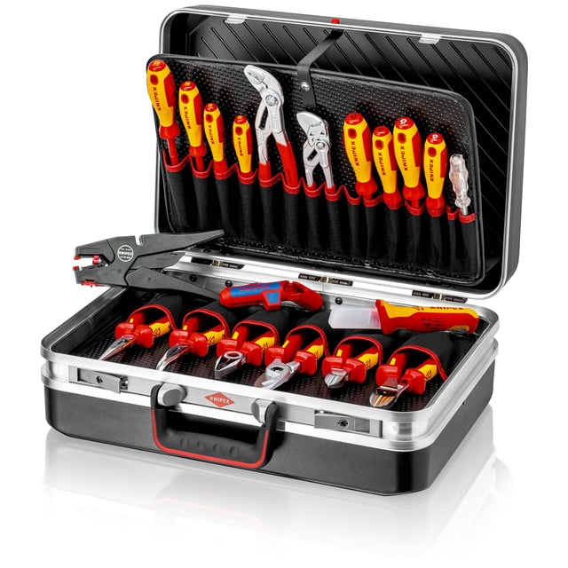 KNIPEX 00 21 20 Maleta de herramientas Electro Vision24 20 pzs