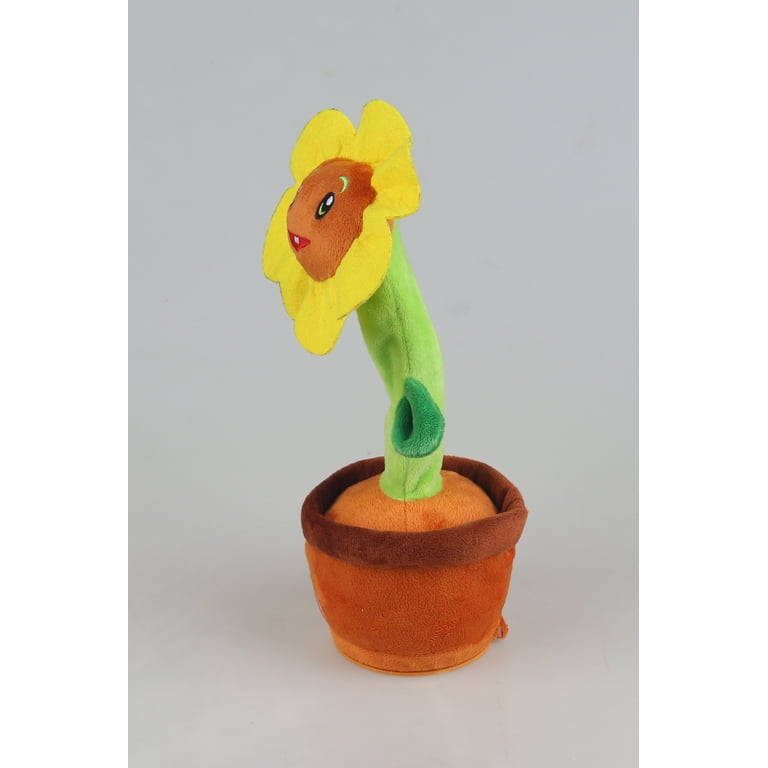 Rechargeable Interactive Singing and Dancing Sunflower Toy