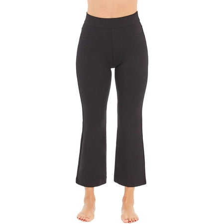 Spanx - Spanx The Perfect Black Pant Cropped Flare, Classic Black, XL ...