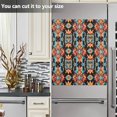 thumbnail image 3 of Yayeee Magnetic Dishwasher Cover for The Front Decoration Home Kitchen Machine Sticker Protector, Blue Geometric, 3 of 6