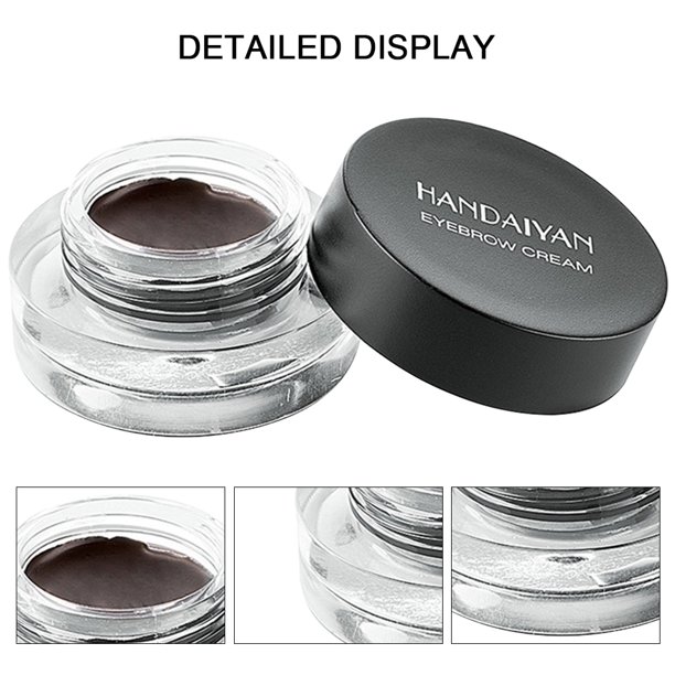 Cosméticos del maquillaje del gel de la pomada de la ceja de la prueba de la mancha de la crema del potenciador de la frente del ojo 12Color