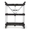thumbnail image 2 of Olympia Tools Pack N Roll Folding Service 150 Lb Capacity 3 Shelf Utility Cart, 2 of 6