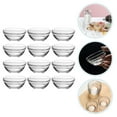 thumbnail image 5 of QUMONIN 12 Mini Glass Ramekins Stackable Serving Bowls for Desserts, Dips, Nuts, Candy, 5 of 6