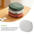 thumbnail image 3 of Earphone Storage Box Portable Mobile Phone Data Pouch Cable Earbuds Carrying Case Reusable Pocket Container Purse Bag Organizer Gray, 3 of 6