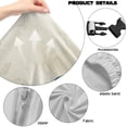 thumbnail image 7 of SCRAWLGOD Vintage Sea Turtle Starfish Conch Print Beige 4 PCS Gaming Chair Covers Stretchable Computer Chair Cover with Armrest Slipcovers Elastic Universal Fit Rotating Armchair Covers, 7 of 7
