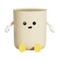 thumbnail image 1 of Adorable bote de basura con tapa, bote de basura moderno, contenedor de basura. 9 l sentado, 1 of 9