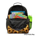 thumbnail image 5 of Jeiento Horse Lightweight Toddler Backpack for Preschool, Sunflower 13.5 Inch Kids School Bag for 3-5 Year Old Boys, Bookbag with 2 Front & 2 Side Pockets, 5 of 7