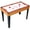 brown/red, variant on 5-in-1 Multi Game Table 3.6x2 Ft Combo Game Table Foosball/Pool/ping Pong/basketball/Hockey Combination Game Table for Home