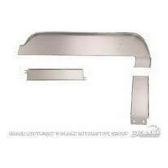 Scott Drake C7ZZ-6504410-KR 1967 Deluxe Dash Panels With Aluminum 3 Piece