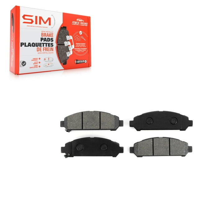 SIM Front Semi-Metallic Disc Brake Pads SIM-1401 for Car 2009-2016 Toyota Venza