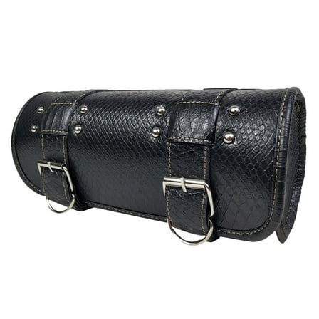 PENIKOKO Penikoko Motorcycle Gear Storage Tool Bag Black PVC 1Pcs Touring Style