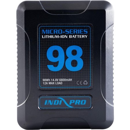 UPC: 0651748820872 | IndiPRO 14.8V 6.8Ah Micro-Series 98Wh Gold Mount Li-Ion Battery