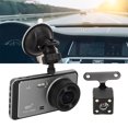thumbnail image 1 of Grabadora De Video Para Automóvil, Grabación De Video Cíclica Cámara Dual DVR Para Automóvil Detección De Movimiento 170 Grados Gran Angular 1080P Con Cargador Para, 1 of 7