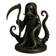 thumbnail image 2 of WHEANG Gothic Statue Dark Decorative Sculpture The Grim Holding A Is Suitable For Halloween Desktop Role Playing Game Props, 2 of 5