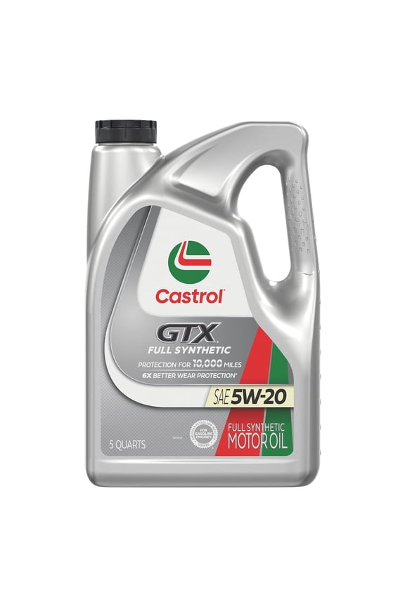 GTX Full Synthetic 5W-20 Motor Oil, 5 Quarts