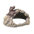 thumbnail image 4 of Cueva de escondite para reptiles, , hábitat, decoración, paisaje, accesorios creativos, cueva de resina para reptiles, refugio para peces y, 4 of 8