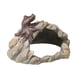 thumbnail image 4 of Cueva de resina para escondite de reptiles, cueva única para terrario de descanso, adorno decorativo para reptiles pequeños, tortugas y anfibios., 4 of 8
