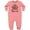 Mauve, variant on Nanny and Poppy Love Me Baby Fleece Romper