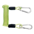 thumbnail image 1 of Bobina de Acero Inoxidable Sharpla Buceo Cordón en espiral Broches de Seguridad verde, 1 of 7