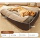 thumbnail image 5 of Doghouse All-season Universal Medium and Large Dog Pet Sofa Golden Fur Bed Mat Pet House Winter Warm Sleeping Pad Accesorios ShopWise Round, 5 of 7