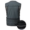 thumbnail image 3 of H2H Mens Active Fishing Vests Quick Dry Breathable Multi Pocket Mesh Jackets Photography Hiking Vest (CMOV061), 3 of 6