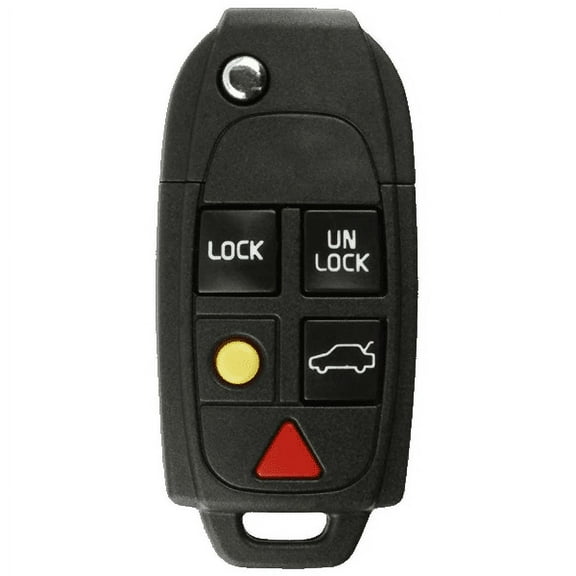Replacement Flip Key Fob for Volvo XC90 2010 FCC LQNP2T-APU LQNP2TAPU 2AOKM-VL1 Part Number 8688799 (remote) 31253386 (key)