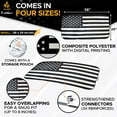 thumbnail image 6 of EcoNour American Flag Windshield Sun Shade | 240T Front Window Visor with Pouch (59" x 29"), 6 of 6
