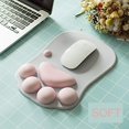 thumbnail image 2 of Hweilai Cat Paw Design Mouse Pad Wrist Support Comfortable for Computer Mac Laptop, 2 of 5