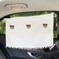 thumbnail image 5 of 2 cortinas con ventosa para coche con dibujos animados, parasol para ventana lateral, protección UV para niños y bebés, 5 of 5