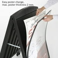 thumbnail image 3 of Street SignPro Deco with Protective Cover 23.39"x33.11" Black Portable Sidewalk Display Sign, 3 of 8