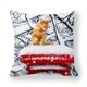 thumbnail image 1 of Christmas 3D Rabbit Cushion Cover Throw Pillow Case Xmas Squares,18x18inch, 1 of 6