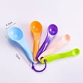 thumbnail image 5 of Yesbay 5Pcs/Set Baking Measuring Spoons 2 Scale 1/2.5/5/7.5/15g/ml Hanging Seasoning Scoops, 5 of 7