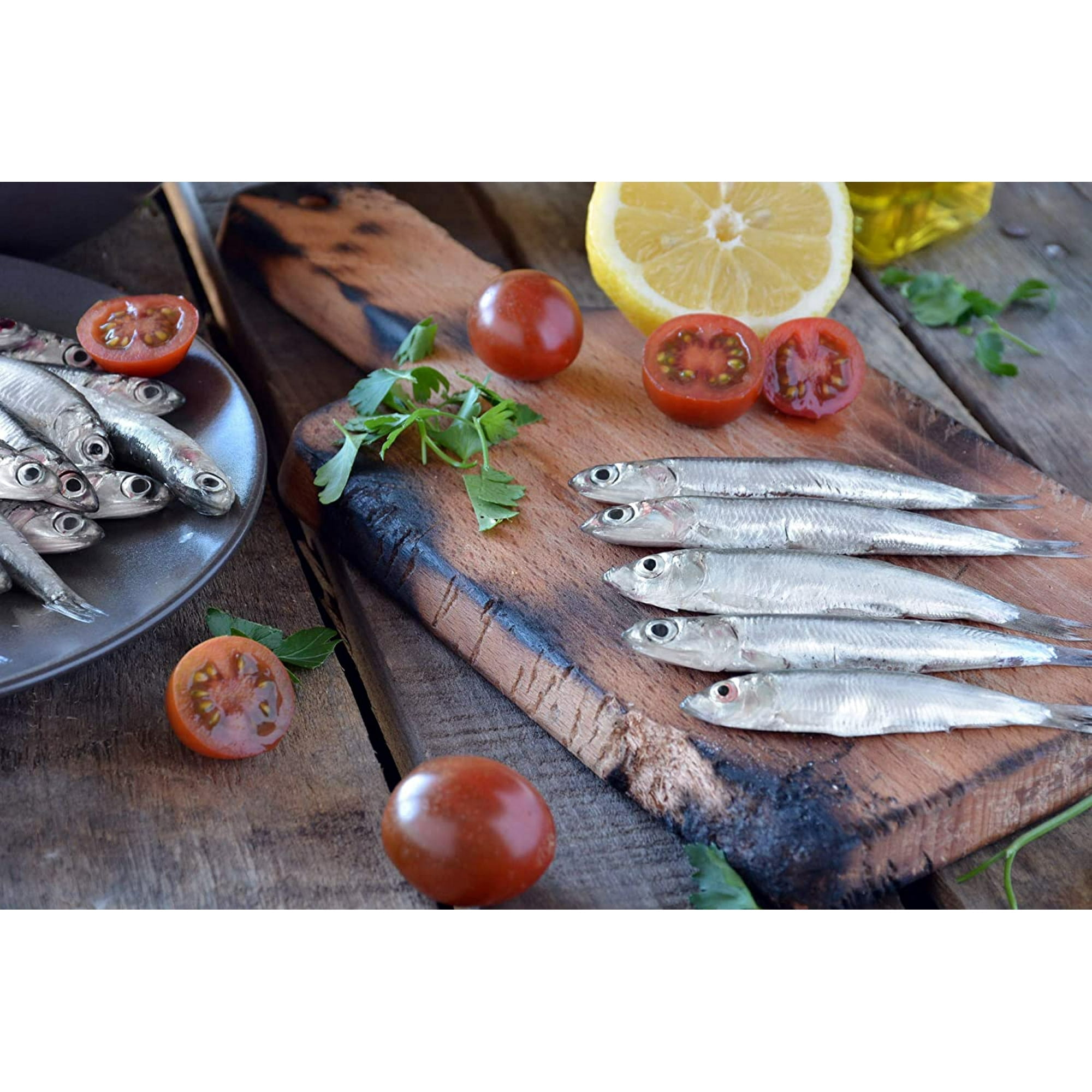 Season Wild Caught Brisling Sardines in Water - High Protein, Low Calories, Omega-3, Sustainable Seafood - 12 Pack, 3.75 Oz
