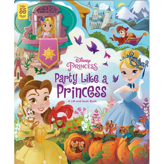 Pre-Owned Disney Princess: Party Like a Princess: A Lift-And-Seek Book (Board book) 0794445071 9780794445072