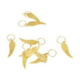 thumbnail image 5 of Unique Bargains 10 Hair Ring Pendants Wings Dreadlock Hair Clips Gold Tone, 5 of 5